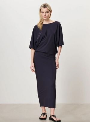 CAIRO DRESS ink blue