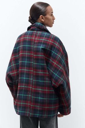 HAZEL blue checked