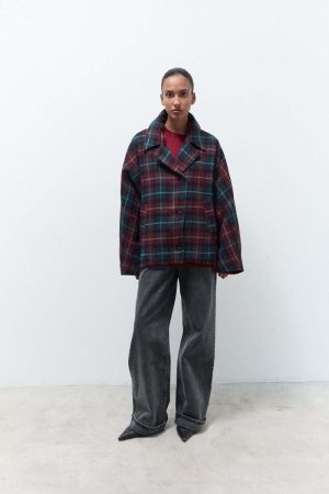 HAZEL blue checked