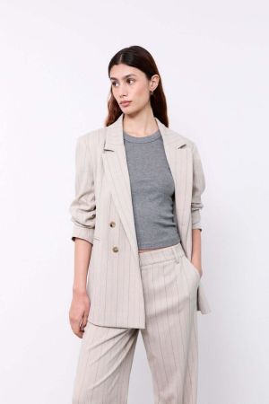 INDY beige pin strip