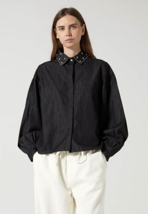 ROWAN black denim