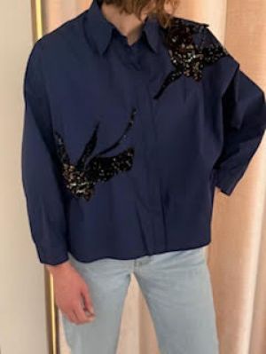 214SHR2493 navy