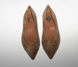 LUNA hazelnut suede