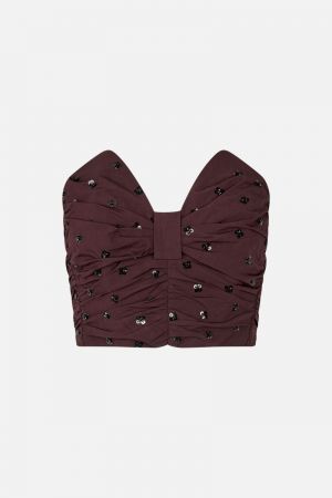 MEILA burgundy
