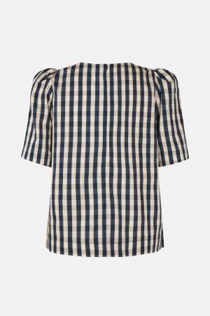 MINU navy check