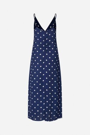 ATALIA navy creme dot