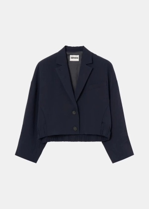 JAPANESE CREPE midnight blue