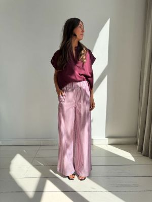 LEONIE pink burgundy s