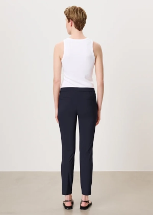 BASIC PANTS (05-Z1021 14F) ink blue