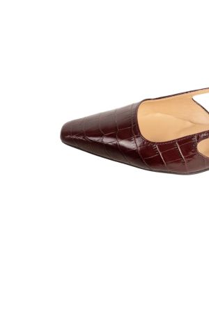 LAURA croco bordeaux