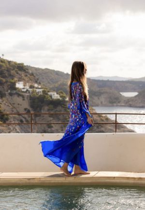 FRIDA PETALS blue