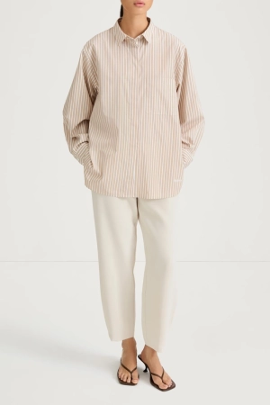 JANSELL beige stripe