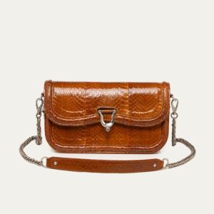 SAC MANON BAGUETTE cobra miel