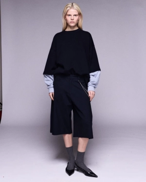 AMY navy grey