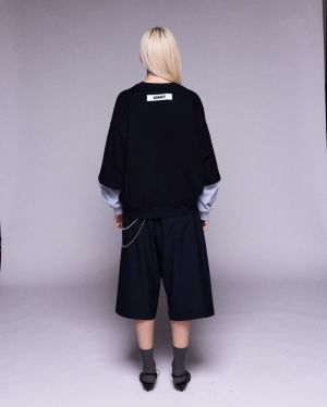 AMY navy grey