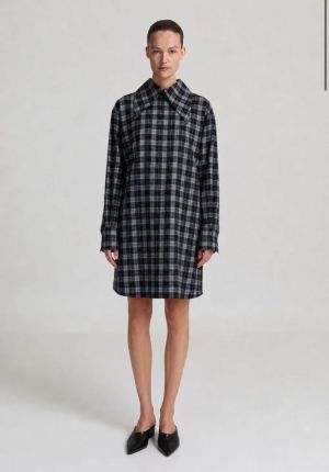 BABETTE grey checked
