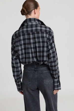 SCOTT grey checked