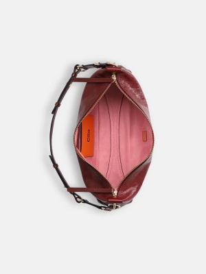 CHARLY TUBE CRINKLE PATENT burgundy