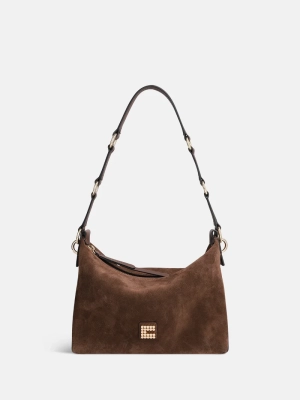 CHARLY MINI CRINKLE PATENT chocolate
