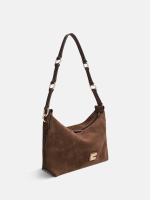 CHARLY MINI CRINKLE PATENT chocolate