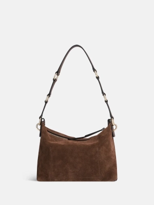 CHARLY MINI CRINKLE PATENT chocolate