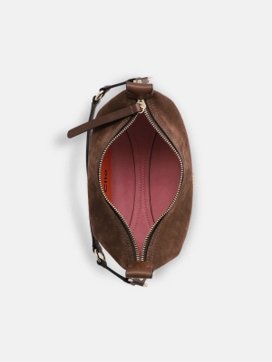 CHARLY MINI CRINKLE PATENT chocolate