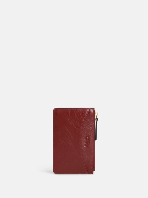 CURTIS CRINKLE PATENT burgundy