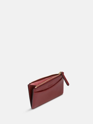 CURTIS CRINKLE PATENT burgundy