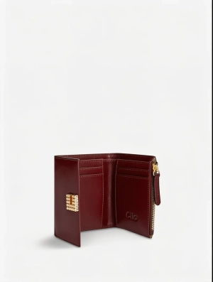 COOPER CRINCLE PATENT burgundy