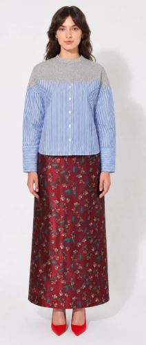 COLLIN dark blue strip