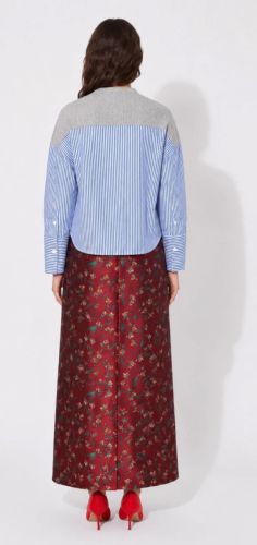 COLLIN dark blue strip